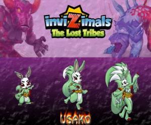 Puzzle Usako, η τελευταία εξέλιξη. Invizimals The Lost Tribes. Η μυστηριώδης χορεύτρια είναι μία όμορφο κατάσκοπος invizimal