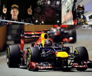 Puzzle Vettel Γ.Π Σιγκαπούρη 2012