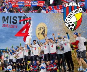 Puzzle Viktoria Plzen, πρωταθλητής 2015-2016