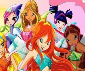 Puzzle Winx Club