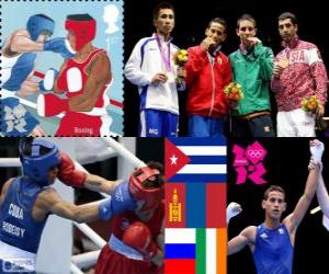 Puzzle Ανδρικά flyweight πυγμαχίας Λονδίνο 2012