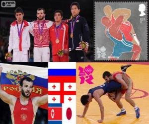 Puzzle Ανδρικά freestyle 55 kg Λονδίνο 2012