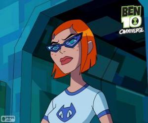 Puzzle Γκουέν Tennyson, Ben 10 Omniverse