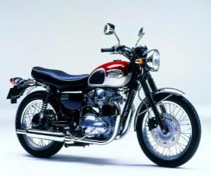 Puzzle Κλασική μοτοσικλέτα δρόμου (Kawasaki W650)