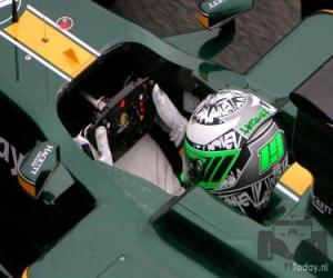 Puzzle Κράνος Heikki Kovalainen 2010