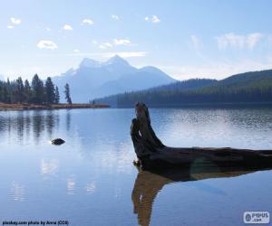 Puzzle Λίμνη Maligne, Καναδάς