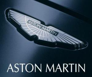 Puzzle Λογότυπο της Aston Martin, βρετανική αυτοκινητοβιομηχανία