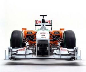 Puzzle Μέτωπο Force India VJM03