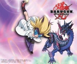 Puzzle Μεταμφίεση και Bakugan του Darkus Hydranoid