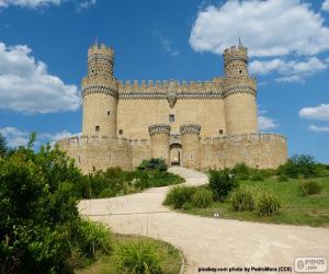 Puzzle Νέο κάστρο της Manzanares el Real, Ισπανία