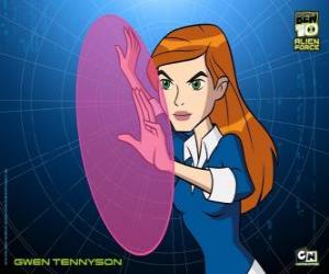 Puzzle Ξάδελφος Gwen του Ben 10