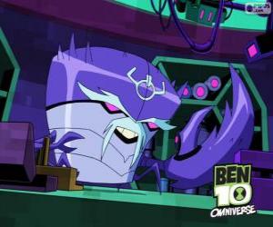 Puzzle Ο Δρ Psychobos, δημιουργός του το Nemetrix. Ben 10 Omniverse