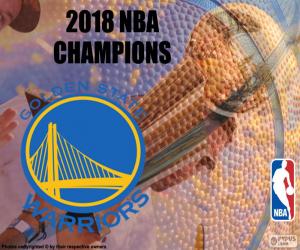 Puzzle Ουόριορς 2018 NBA πρωταθλητές