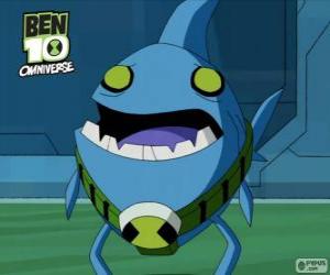 Puzzle Περιπατητική Πέστροφα, Omniverse Ben 10