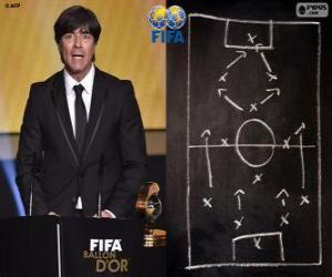 Puzzle Προπονητής της το έτος FIFA 2014 για ποδόσφαιρο αντρών Joachim Loew