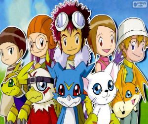 Puzzle Πρωταγωνιστές του Digimon