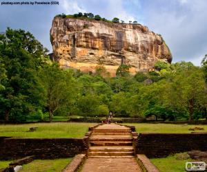 Puzzle Ροκ της Sigiriya, Σρι Λάνκα