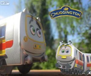 Puzzle Σμύριδα, την ταχεία αμαξοστοιχία από Chuggington