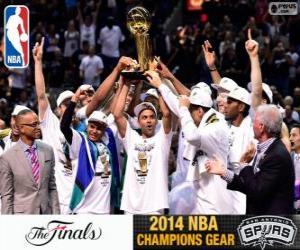 Puzzle Σπερς, πρωταθλητές του NBA 2014