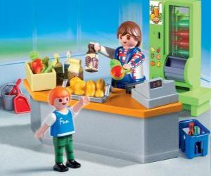 Puzzle Τα Playmobil κατάστημα