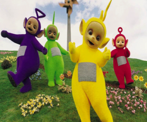 Puzzle Τελετάμπις: Laa-Laa, Tinky Winky, Po και Dipsy