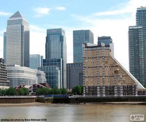 Puzzle Το Canary Wharf, Λονδίνο