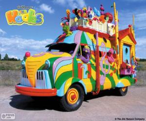 Puzzle Το Hoobmobile από το Hoobs