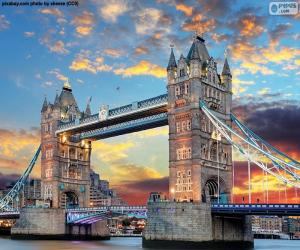 Puzzle Το Tower Bridge, Αγγλία