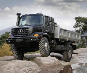 Puzzle Φορτηγό Mercedes Benz Zetros