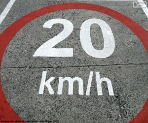 Puzzle ζώνη 20 km/h